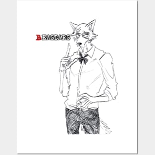 Beastars Logo Legosi Posters and Art